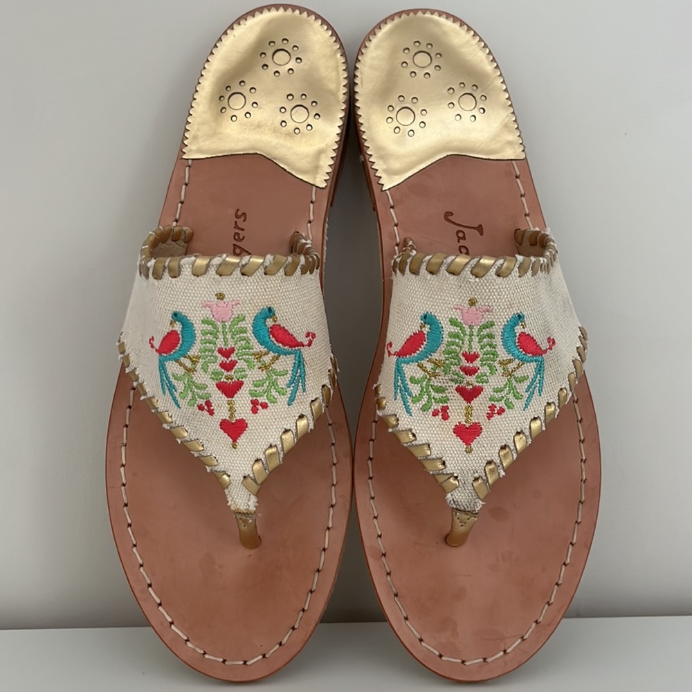 Jack Rogers Exclusive Parrots Sandal